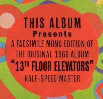 LP 13th Floor Elevators: The Psychedelic Sounds Of The 13th Floor Elevators