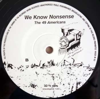 LP The 49 Americans: We Know Nonsense