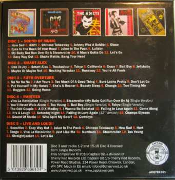 5CD/Doos The Adicts: The Albums 1982 - 87