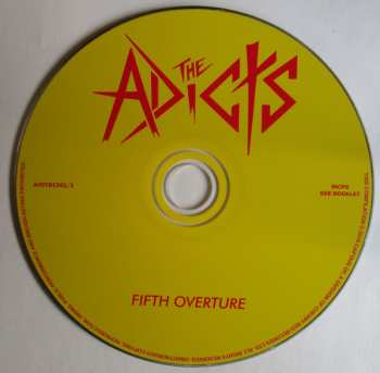 5CD/Doos The Adicts: The Albums 1982 - 87