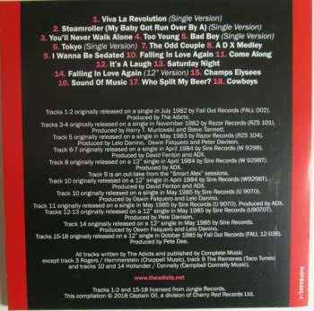 5CD/Doos The Adicts: The Albums 1982 - 87