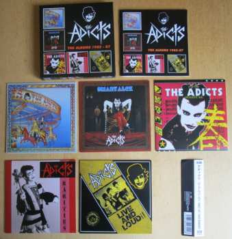 5CD/Doos The Adicts: The Albums 1982 - 87