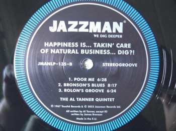 LP The Al Tanner Quintet: Happiness Is... Takin' Care Of Natural Business... Dig?! LTD | NUM