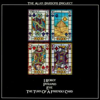 4LP/Doos The Alan Parsons Project: I Robot / Pyramid / Eve / The Turn Of A Friendly Card