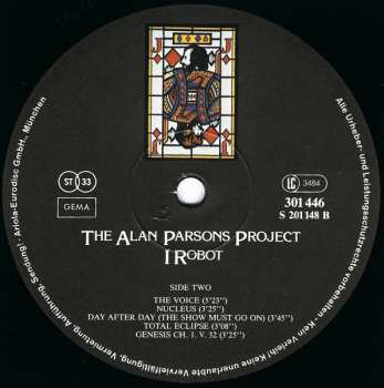 4LP/Doos The Alan Parsons Project: I Robot / Pyramid / Eve / The Turn Of A Friendly Card