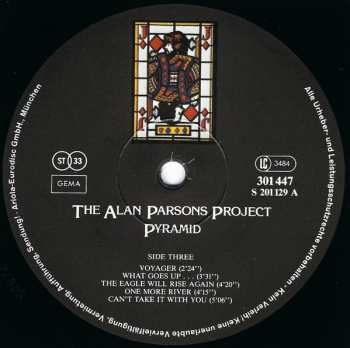 4LP/Doos The Alan Parsons Project: I Robot / Pyramid / Eve / The Turn Of A Friendly Card