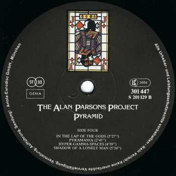 4LP/Doos The Alan Parsons Project: I Robot / Pyramid / Eve / The Turn Of A Friendly Card