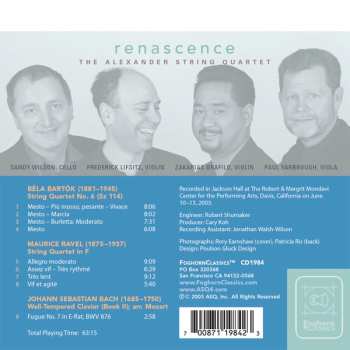 CD Johann Sebastian Bach: Renascence