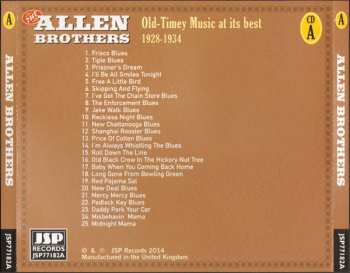 4CD/Doos The Allen Brothers: The Allen Brothers With Other Country Brother Acts
