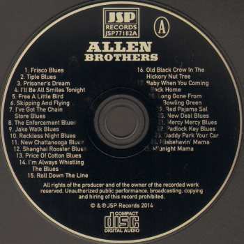 4CD/Doos The Allen Brothers: The Allen Brothers With Other Country Brother Acts