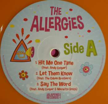 2LP The Allergies: Say The Word CLR