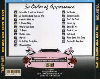 CD The Alley Cats: The Doo-Wop Drive-In  Live