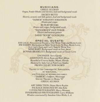 CD The Allman Brothers Band: Enlightened Rogues