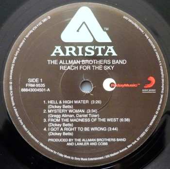 LP The Allman Brothers Band: Reach For The Sky