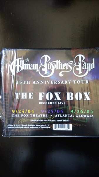 8CD The Allman Brothers Band: The Fox Box