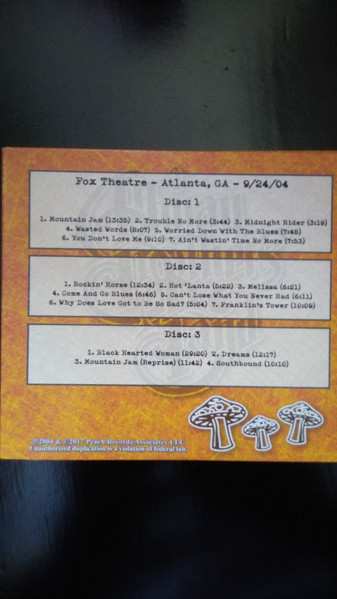 8CD The Allman Brothers Band: The Fox Box