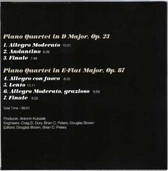 8CD/Doos Ames Piano Quartet: Complete Dorian Recordings 1989-2009