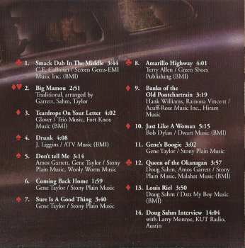 CD The Amos Garrett, Doug Sahm, Gene Taylor Band: The Return Of The Formerly Brothers