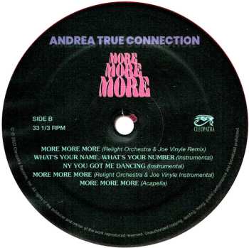 LP Andrea True Connection: More More More CLR | LTD