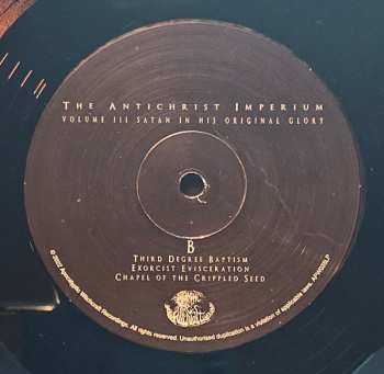 2LP The Antichrist Imperium: Volume III: Satan In His Original Glory LTD
