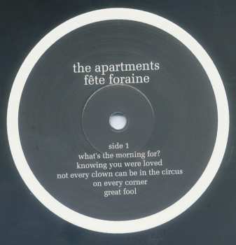 LP The Apartments: Fête Foraine LTD