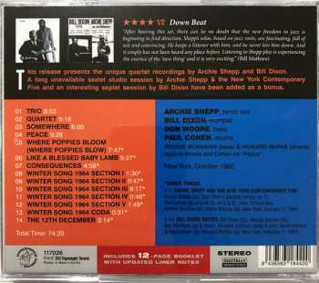 CD The Archie Shepp-Bill Dixon Quartet: Quartet LTD