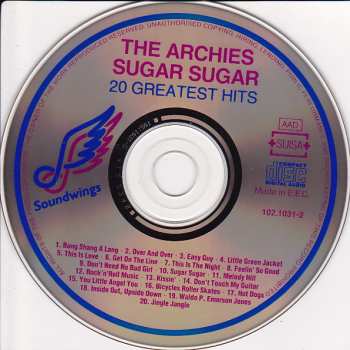 CD The Archies: Sugar Sugar - 20 Greatest Hits