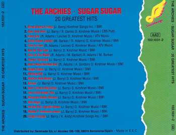 CD The Archies: Sugar Sugar - 20 Greatest Hits