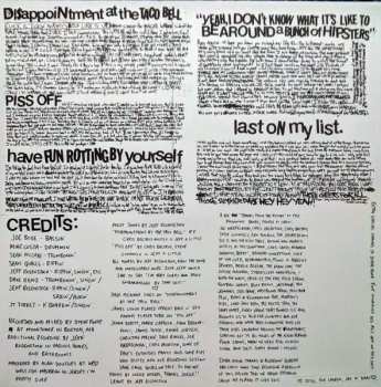 LP The Arrogant Sons Of Bitches: Three Cheers For Disappointment