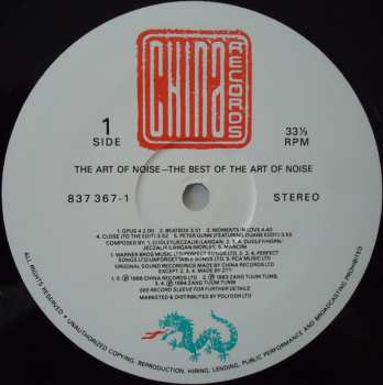 LP The Art Of Noise: The Best Of The Art Of Noise
