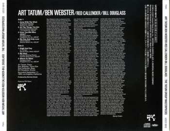 CD The Art Tatum - Ben Webster Quartet: The Tatum Group Masterpieces