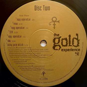 2LP The Artist (Formerly Known As Prince): The Gold Experience