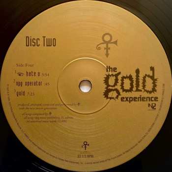 2LP The Artist (Formerly Known As Prince): The Gold Experience
