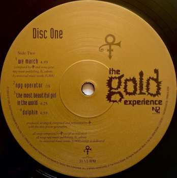 2LP The Artist (Formerly Known As Prince): The Gold Experience