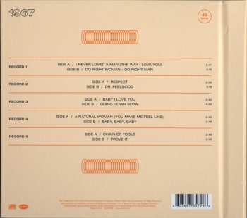 5SP/Doos Aretha Franklin: The Atlantic Singles (1967) LTD