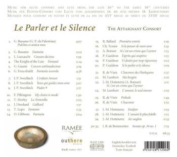 CD The Attaignant Consort: Le Parler et le Silence