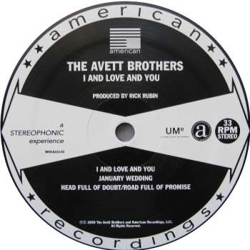 2LP The Avett Brothers: I And Love And You