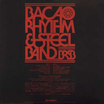 LP The Bacao Rhythm & Steel Band: BRSB CLR | LTD