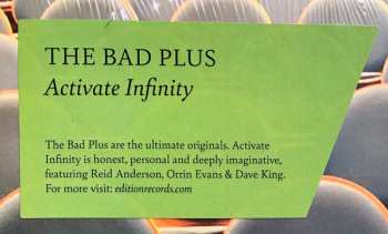 LP The Bad Plus: Activate Infinity