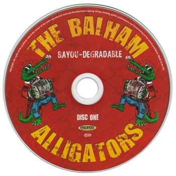 2CD The Balham Alligators: Bayou-Degradable 