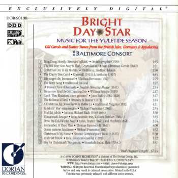 CD The Baltimore Consort: Bright Day Star