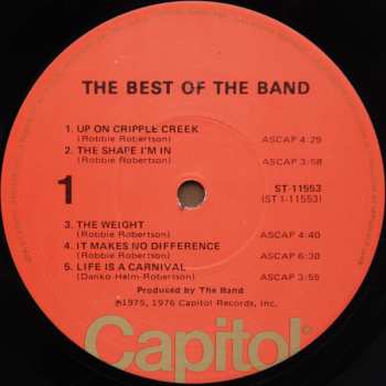 CD The Band: Best Of The Band