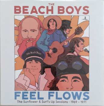 4LP/Doos The Beach Boys: Feel Flows (The Sunflower & Surf's Up Sessions • 1969-1971) LTD | CLR