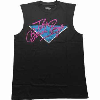Merch The Beach Boys: The Beach Boys Unisex Vest T-shirt: Retro Logo (small) S