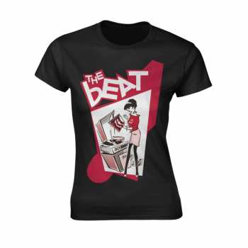 Merch The Beat: T-shirt Dames Record Player Girl