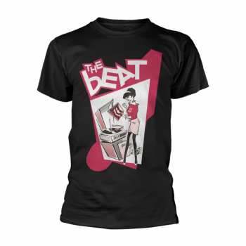 Merch The Beat: T-shirt Record Player Girl