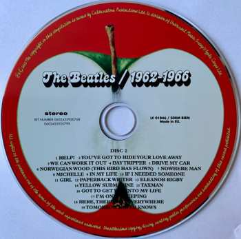 4CD/Doos The Beatles: 1962-1966 / 1967-1970 LTD
