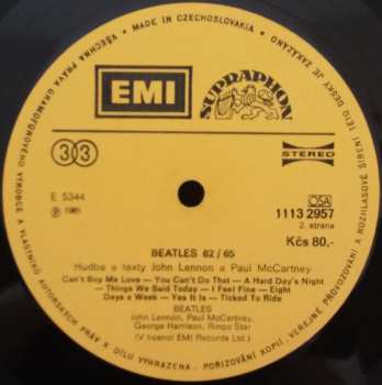 LP The Beatles: Beatles 62-65