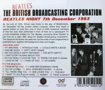 CD The Beatles: The Beatles Broadcasting Company (Beatles Night 7th December 1963)