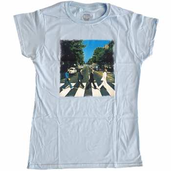 Merch The Beatles: Dames T-shirt Abbey Road 